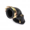 Topteng Motorcycle Carburetor Intake Manifold Boot With Clamp Fits For 49cc 50cc Scooter Moped Gy6 Sunl 50 49 Alien Motors Red