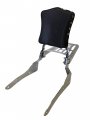 Studded Sissy Bar Backrest And Luggage Rack For 07 Honda Shadow Spirit Vt750c2 Shaft Drive 13 In Tall With Mounting Hardware 
