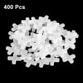 400pcs Tile Spacers 6mm 1 4 Cross Shape Wall Floor Spacer Tiling Tools For Ceramic Installation White