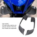Motorcycle Fairing Side Wing Windshield Adjustable Air Deflector Yzf R7 2020 2024 Improved Stability Control Carbon Fiber Style