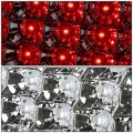 Auto Dynasty Compatible With Yukon Denali Suburban Tahoe Gmt800 Pair Of 3d Led Tail Brake Lights Chrome Housing Clear Lens