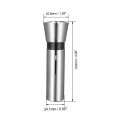 Uxcell R8 Collet 20mm Metric Mill Chuck Holder 65mn Spring Steel M12-1 75 Thread