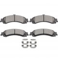 Aintier Automotive Replacement Brake Pads Rear Fit For Cadillac Escalade 2002-2005 2006 For Esv 2003-2006 Ext 2002-2006
