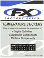 Factory Effex 08-90225 Temp Specialty Sticker Pack Of 3 