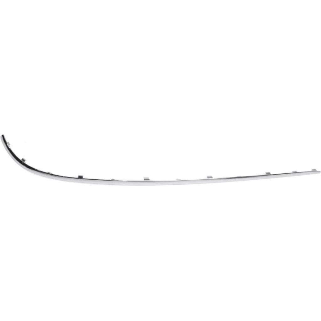 Mercedes-benz E500 Bumper Trim 2003 2004 2005 2006 Passenger Side Rear Molding Large Chrome Sedan Outer Impact Strip 211