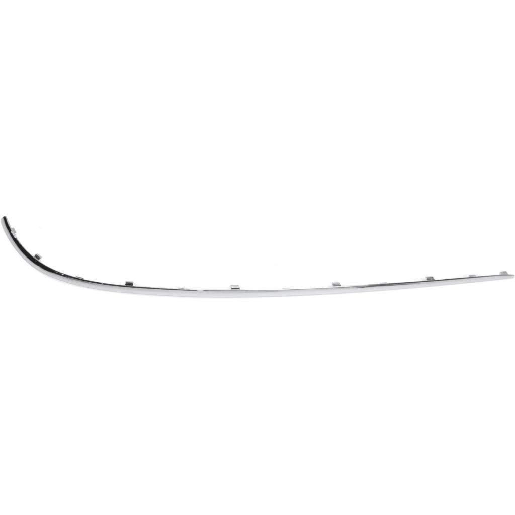Mercedes-benz E500 Bumper Trim 2003 2004 2005 2006 Passenger Side Rear Molding Large Chrome Sedan Outer Impact Strip 211