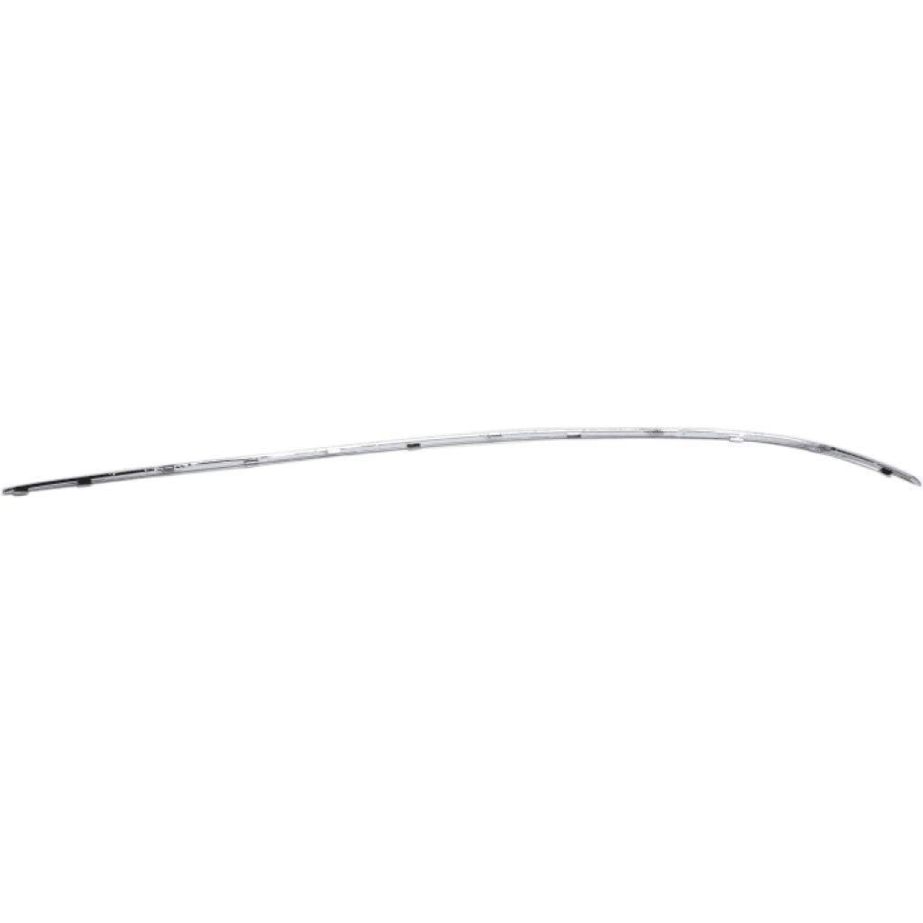 Mercedes-benz E500 Bumper Trim 2003 2004 2005 2006 Passenger Side Rear Molding Large Chrome Sedan Outer Impact Strip 211