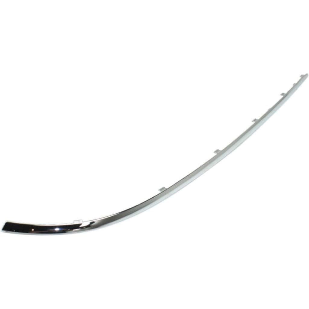 Mercedes-benz E500 Bumper Trim 2003 2004 2005 2006 Passenger Side Rear Molding Large Chrome Sedan Outer Impact Strip 211