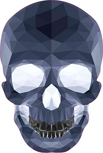 Stickertalk Crystal Skull Vinyl Sticker 3 5 Inches By