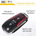 Ocpty 1 X Flip Key Entry Remote Control Fob Transmitter Replacement For 2005-2013d For Mustang Cwtwb1u331 4 Buttons 315 Mhz