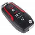 Ocpty 1 X Flip Key Entry Remote Control Fob Transmitter Replacement For 2005-2013d For Mustang Cwtwb1u331 4 Buttons 315 Mhz