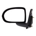 Driver Side Door Mirror For Jeep Compass 2007 2017 Manual Non Heated Textured Black Replacement Ch1320266 5115041ak 