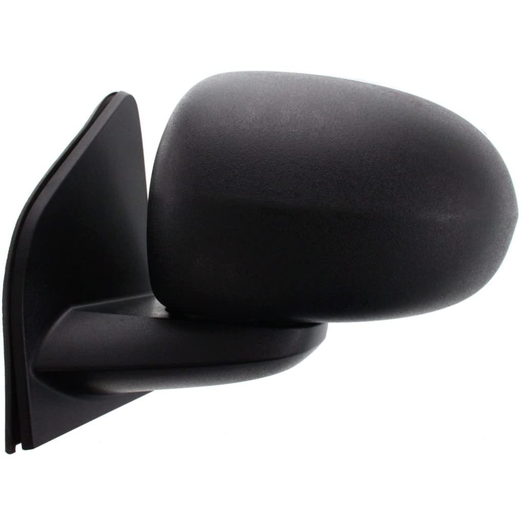 Driver Side Door Mirror For Jeep Compass 2007 2017 Manual Non Heated Textured Black Replacement Ch1320266 5115041ak