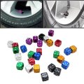 28pcs Tire Valve Stem Caps For Cars Motorcycles Bicycle Aluminum Alloy Tyre Air Dustproof Wheel Covers