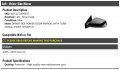 Left Driver Side Power Mirror Paint To Match With Turn Signal Compatible 2005-2010 Scion Tc
