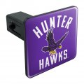 Hunter College Hawks Logo Tow Trailer Hitch Cover Plug Insert 1 4 Inch 25