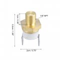 Universal Automotive Radiator Engine Cooling Fan Temperature Thermo Sensor Switch 1 8 Npt 165-180 Degrees On 144 Off