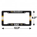 Towson University Dad License Plate Tag Frame