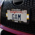 Towson University Dad License Plate Tag Frame