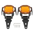 Fog Light Cover Aluminum Motocycle Guard Protective Led Lamp Protector Fit For R1200gs R1250gs Lc Orange