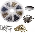 Wooden Tiny Nails 1 2inch 3inch 4inch For Diy Decorative Pictures Boxes Household Accessories 1600pcs Gold Silver Bronze