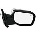 Fits 04-10 Qx56 Right Pass Chrome Power Mirror W Heat Single Arm Manual Fold 