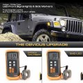 Vipmotoz Switchback Sequential Side Marker Lights Compatible With 1997-2006 Jeep Wrangler Dual Function Turn Signal Daytime