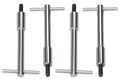 Trans-dapt 9120 Valve Cover T-bar Fasteners Set Of 4 