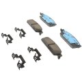 Rear Ceramic Brake Pad Set For Chevy Silverado 1500 Avalanche 2007 2013 Gold Classification Bonded Friction Replaces 19427994
