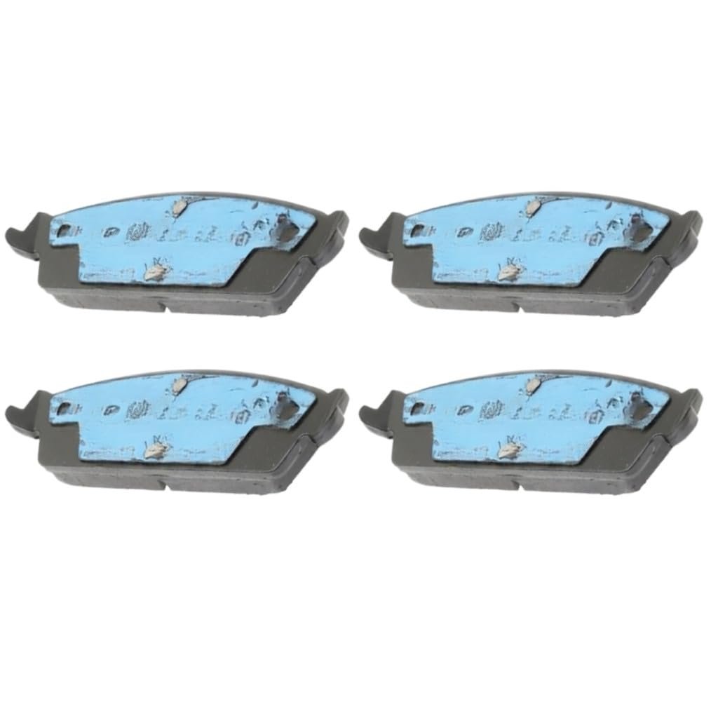 Rear Ceramic Brake Pad Set For Chevy Silverado 1500 Avalanche 2007 2013 Gold Classification Bonded Friction Replaces 19427994