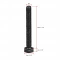 M4x35mm Hex Head Screw Bolts Fastener Grade 8 Carbon Steel Black 50pcs