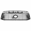 Non Sport Package To1200364 Factory Style Front Grill Grille Assembly With Chrome Shell And Silver Insert Compatible Toyota
