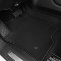Ikon Motorsports Floor Mats For 2021-2023 Chevrolet Suburban Tahoe Gmc Yukon Black Nylon Front Second Row Carpet Liners 4pcs