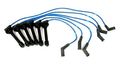 Rc-ie48 Spark Plug Wire Set Blue 6 Wires With Silicone Outer Jacket And Stainless Steel Terminals 