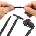 X Autohaux 7pcs Front Windshield Washer Nozzles For Ford F250 F350 F450 F550 Super Duty 2 Meters Hose With 2pcs Connectors