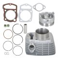 2 5 Inch Bore 200cc Cylinder Piston Rings Kit Replacement For Hondaatc200 Xl185 Xl200 After 1986