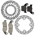 Front Rear Brake Disc Rotor For Honda Cr250r 2002 2003 2004 2005 2006 2007