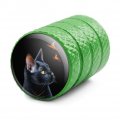 Black Cat Butterflies Valve Stem Caps For Tire Rim Wheel Aluminum Green