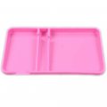 Polarlander Car Anti Slip Pad Rubber Mobile Sticky Stick Dashboard Phone Shelf Non Mat For Gps Mp3 Dvr Holder Pink 
