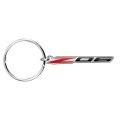 Chevrolet Corvette C8 Z06 Logo Die-cut Metal Key Chain Key-charm With Black Lanyard Strap Exclsive Official Licensed Product 
