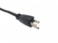Metpure Appliance Power Cord 3-prong And Tool Straight Flat Black Supply Cable Kit 6ft 14 3 15amp 125v Ac 1875w With Wire Nuts