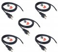 Metpure Appliance Power Cord 3-prong And Tool Straight Flat Black Supply Cable Kit 6ft 14 3 15amp 125v Ac 1875w With Wire Nuts