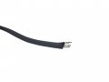 Metpure Appliance Power Cord 3-prong And Tool Straight Flat Black Supply Cable Kit 6ft 14 3 15amp 125v Ac 1875w With Wire Nuts