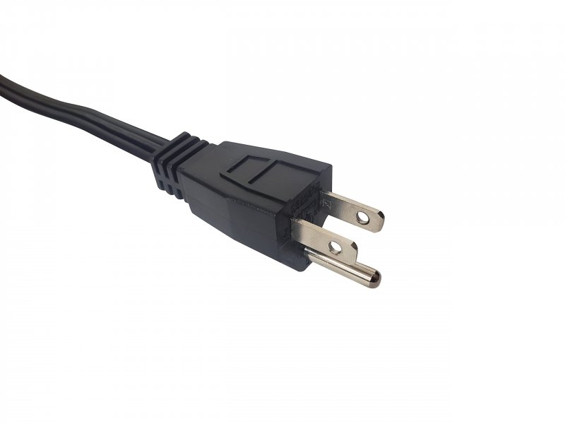 Metpure Appliance Power Cord 3-prong And Tool Straight Flat Black Supply Cable Kit 6ft 14 3 15amp 125v Ac 1875w With Wire Nuts
