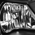 Auto Dynasty Oe Style Black Housing Clear Corner Headlight Lamps Tool Kit For Town Country Grand Caravan 08-17 