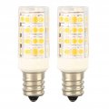 Evgatsauto E12 Led Bulbs Long Service Life Pc 5w Dimmable Bulb 52leds 2pcs For Hotel Warm Light