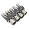 Panovo 9pcs5-13mm Metric Socket Wrench Set Power Nut Driver Adapter 1 4 Hex Shank Drill Bit