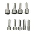 Panovo 9pcs5-13mm Metric Socket Wrench Set Power Nut Driver Adapter 1 4 Hex Shank Drill Bit