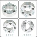 Wflnhb 2 Pcs Wheel Spacers Inch 4 X 110mm Silver Replacement For Suzuki Honda Bombardier
