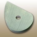 Medium Tear Drop Scraper Tip Rs200c Replacement Cutter For Multi Hollowing Tools Large Hss Steel 